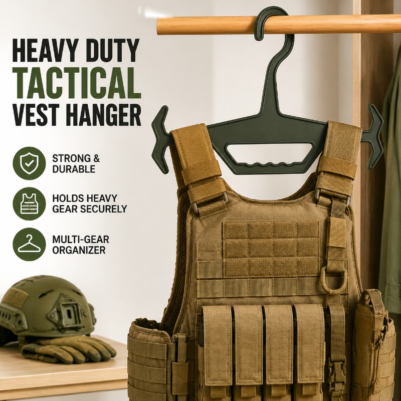 Heavy Equipment Armor - Porte-veste tactique robuste, organisateur d'équipement de