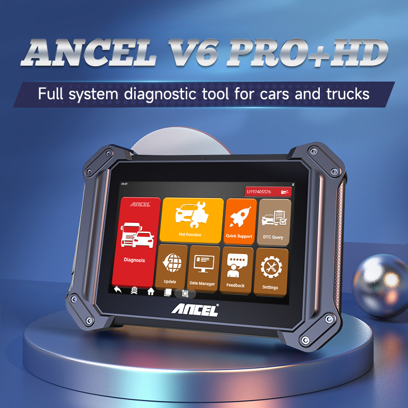 Heavy Equipment Diagnostic Software - Scanner OBD2 pour camions lourds ANCEL