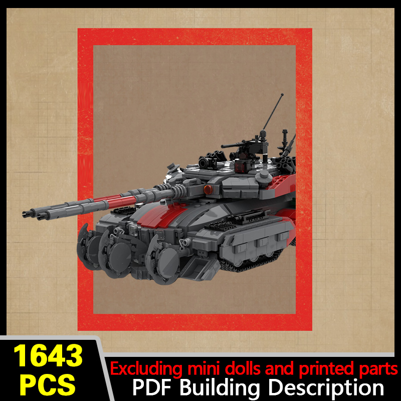 Heavy Equipment Armor - Modèle de char blindé lourd MOC,