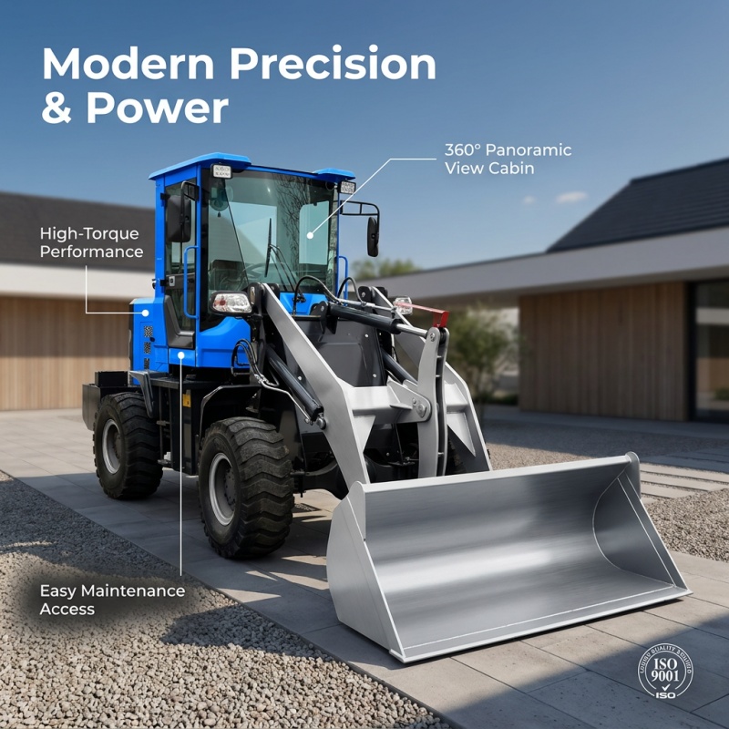 Heavy Equipment Loader - Mini-chargeuse télescopique multifonctionnelle Euro 5 4x4